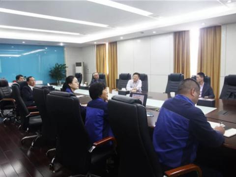 市总工会主席管拥军深入威腾集团走访调研 