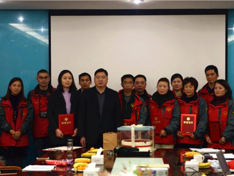 2016年度“威爱夕阳红”项目恳谈会暨2017年度启动仪式在威腾举行