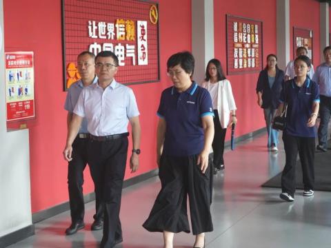 全总社联部徐处长莅临威腾调研