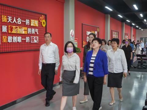 全国总工会女职工部莅临sunbet申愽官网调研女职工工作