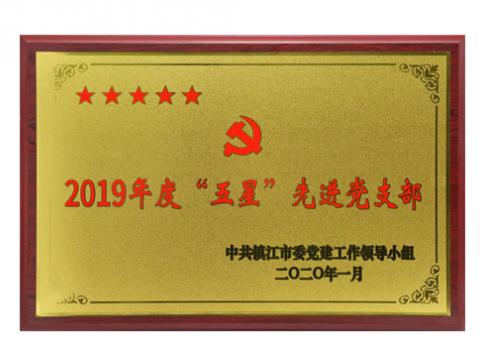 威腾行政党支部获评“五星”先进党支部